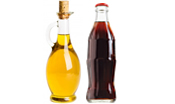Essig und Cola